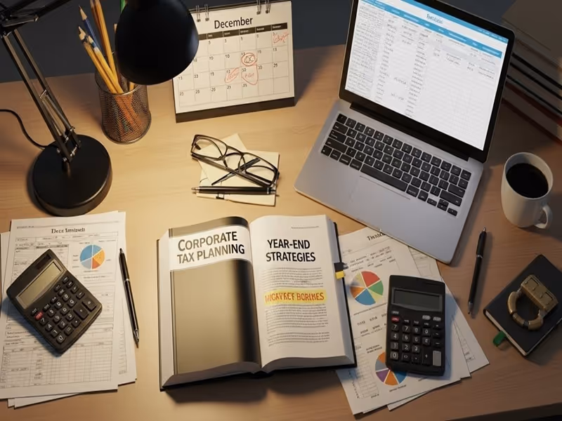 Strategic Year-End Tax Planning for Corporations: Maximize 2026 Corporate Tax Savings and Deductions
