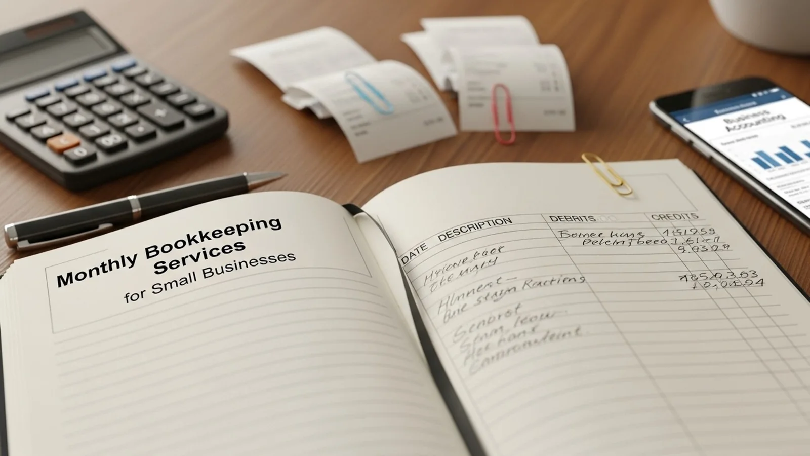 Monthly Bookkeeping Services for Small Businesses: Tasks, Reports & Compliance