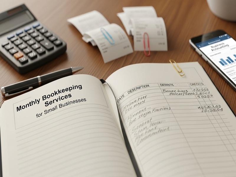 Monthly Bookkeeping Services for Small Businesses: Tasks, Reports & Compliance