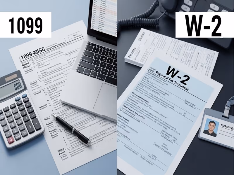 1099 vs W-2: What Business Owners Must Know Before Tax Season (2026 Guide)