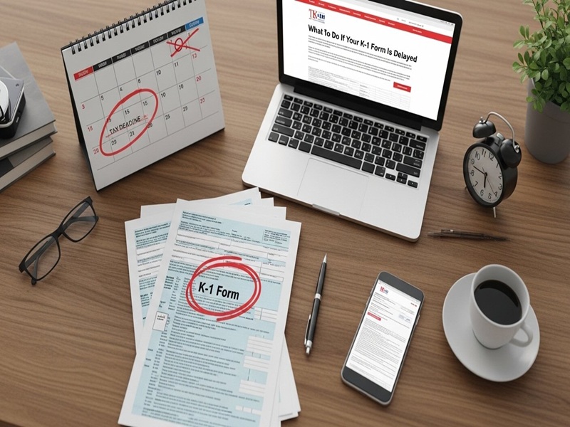 What to Do If Your K-1 Form Is Delayed in 2026 (Deadlines, Extensions & Filing Options)